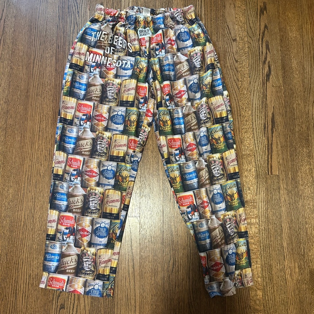 Vintage Minnesota Beer Lounge Pants | Hamm’s Grain Belt | Brief Insanity